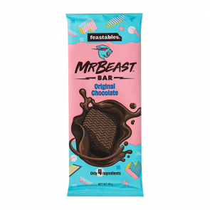 Шоколад Молочний MrBeast Темний Feastables Оригінальний 60g - Retromagaz