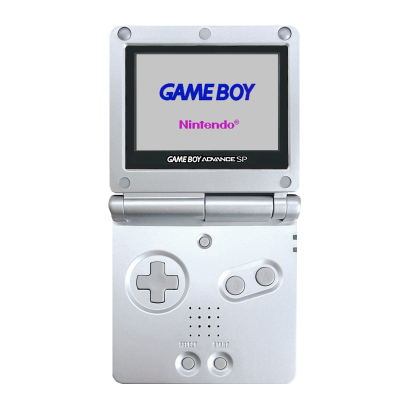 Консоль Nintendo Game Boy Advance SP AGS-001 Silver Б/У - Retromagaz