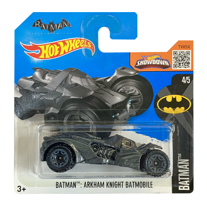 Машинка Базова Hot Wheels Batman: Arkham Knight Batmobile Batman 1:64 DHT18 Dark Grey - Retromagaz
