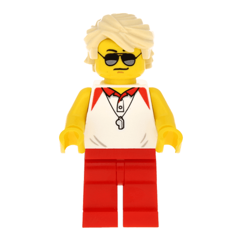 Фігурка Lego Coast Guard 973pb2737 Beach Lifeguard City cty0769 1 Б/У - Retromagaz