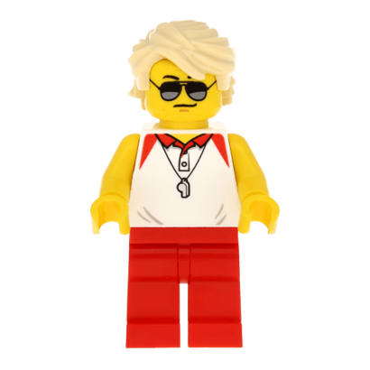 Фігурка Lego 973pb2737 Beach Lifeguard City Coast Guard cty0769 1 Б/У - Retromagaz