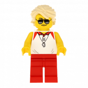 Фигурка Lego 973pb2737 Beach Lifeguard City Coast Guard cty0769 1 Б/У