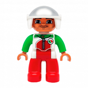 Фігурка Lego Red Legs Race Top Duplo Boy 47394pb183 Б/У