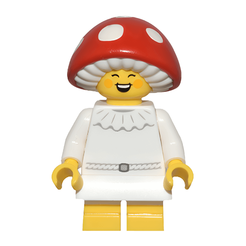 Фигурка Lego Series 25 Mushroom Sprite Collectible Minifigures col25-6 col429 Б/У - Retromagaz