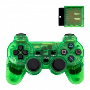 Геймпад Беспроводной RMC PlayStation 2 Green Новый