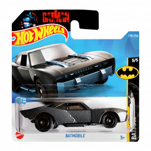 Машинка Базова Hot Wheels Batmobile Batman 1:64 HCT65 Grey - Retromagaz