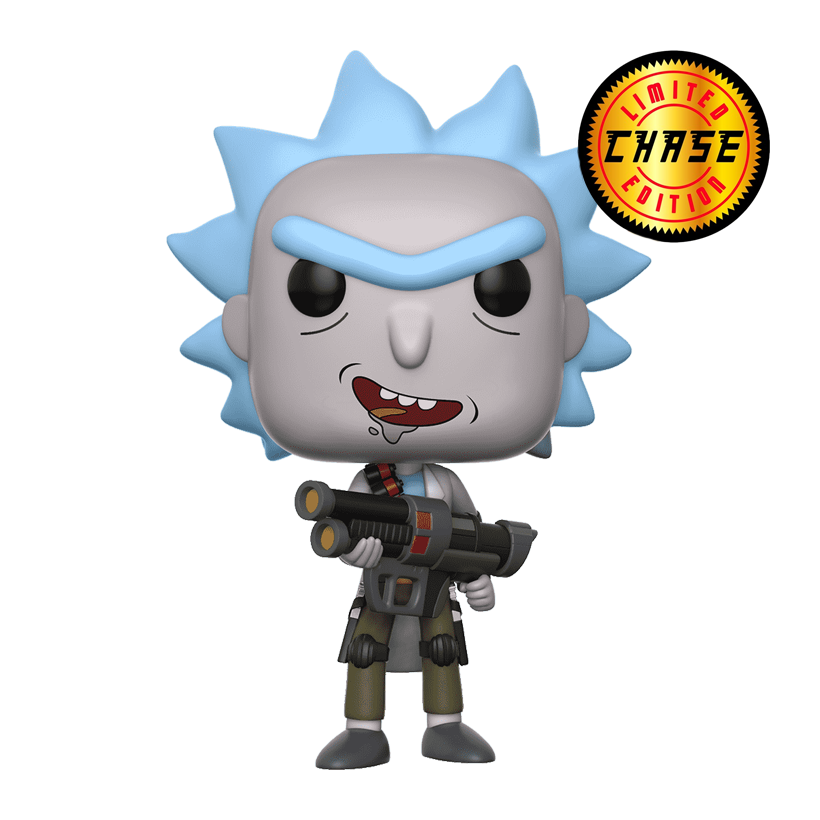 Фигурка FUNKO POP! Рик и Морти Rick & Morty Weaponized Rick Chase 124mm 172 12439-PX-1QW - Retromagaz