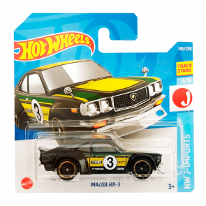 Машинка Базова Hot Wheels Mazda RX-3 J-Imports 1:64 HCV78 Black