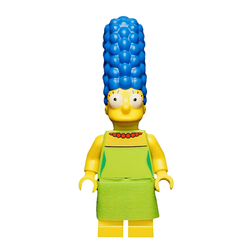 Фігурка Lego The Simpsons Marge Simpson Cartoons sim009 Б/У - Retromagaz
