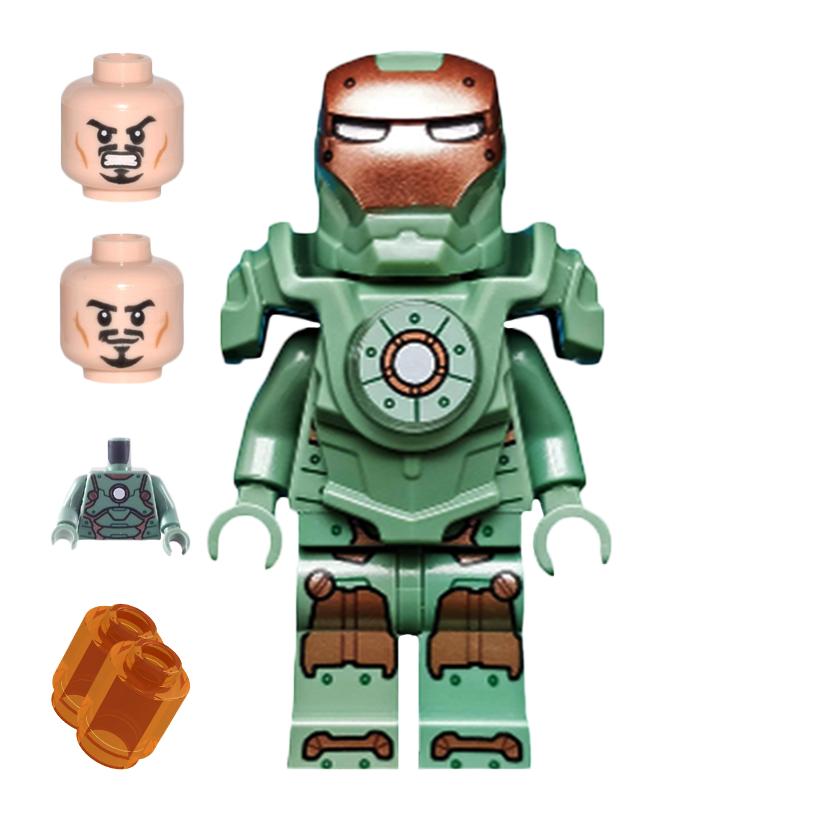Фігурка Lego Marvel Iron Man Scuba Super Heroes sh0213 2 Б/У - Retromagaz