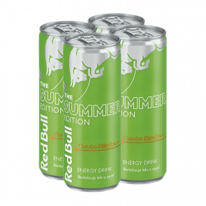 Набір Напій Енергетичний 4шт Red Bull Summer Edition Curuba Elderflower 250ml Набір Напій Енергетичний 4шт Red Bull Summer Edition Curuba Elderflower 250ml - Retromagaz
