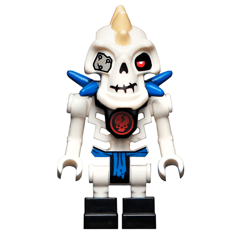 Фигурка Lego Skulkin Nuckal Ninjago njo0003 Б/У - Retromagaz