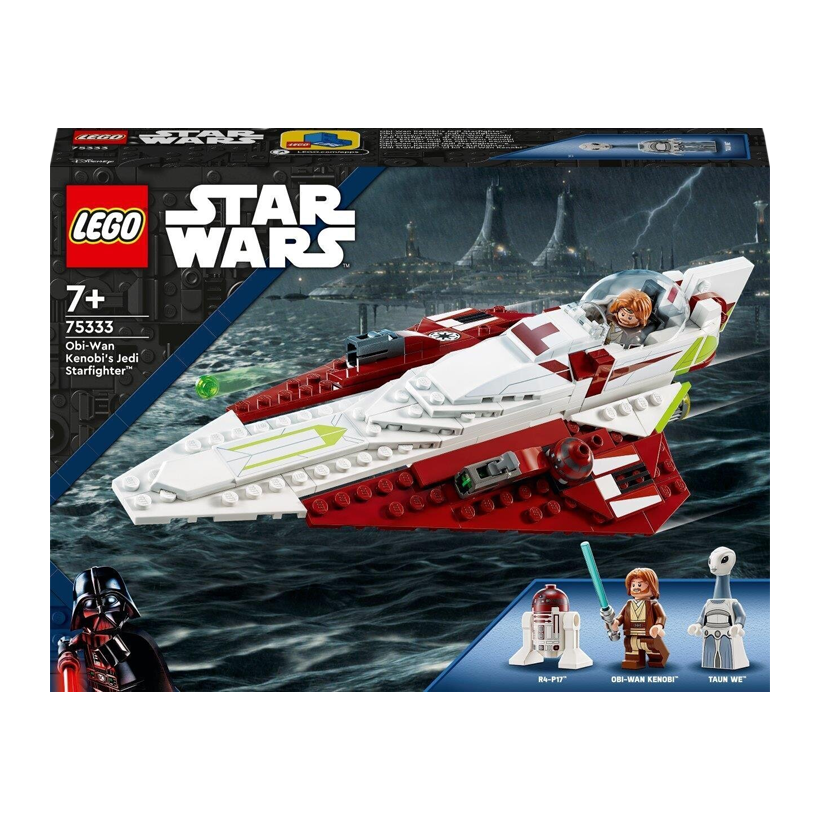 Конструктор Lego Obi-Wan Kenobi’s Jedi Starfighter Star Wars 75333 Новий - Retromagaz