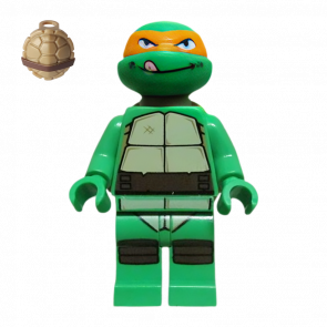 Фігурка Lego Teenage Mutant Ninja Turtles Michelangelo Cartoons tnt003 Б/У