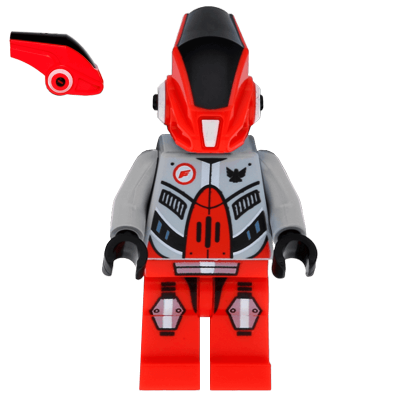 Фигурка Lego Red Robot Space Galaxy Squad gs006 1 Б/У - Retromagaz