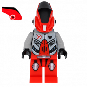 Фигурка Lego Space Galaxy Squad Red Robot gs006 1 1шт Б/У Хороший - Retromagaz