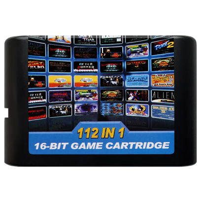 Сборник Игр RMC Mega Drive 112 in 1 Без Повторов Английская Версия Новый - Retromagaz, image 1