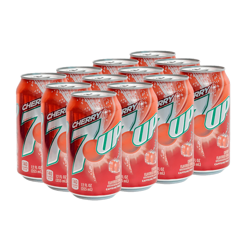 Набор Напиток 12шт 7UP Cherry 355ml - Retromagaz