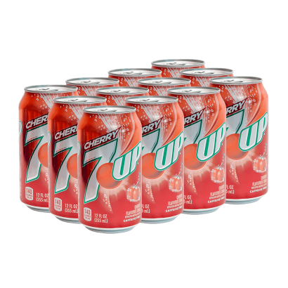 Набір Напій 12шт 7UP Cherry 355ml - Retromagaz
