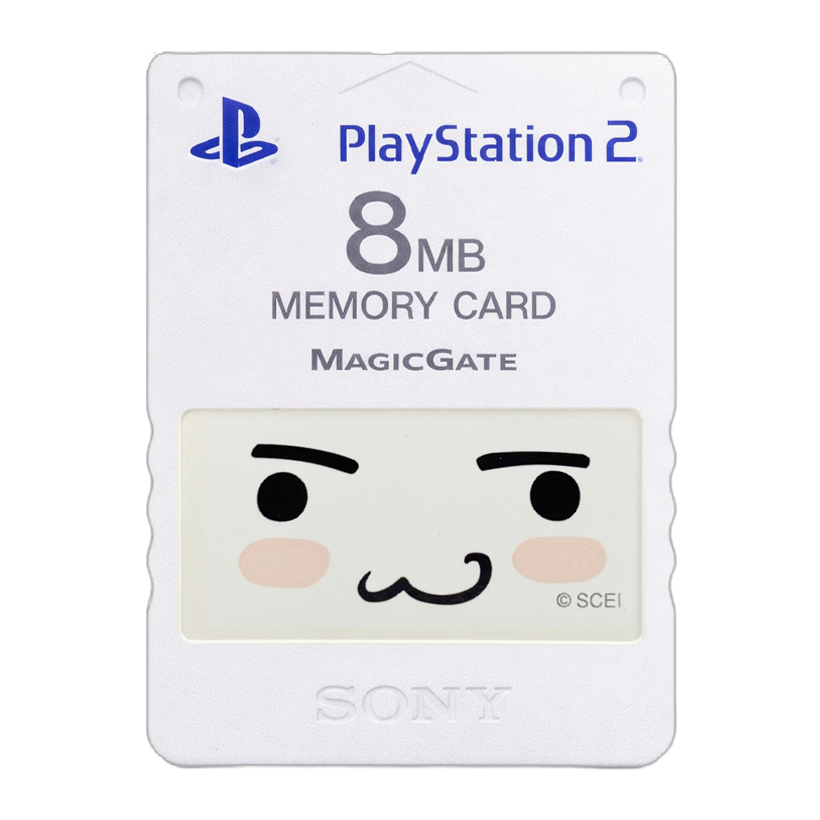 Карта Пам'яті Sony PlayStation 2 SCPH-10020 Doko Demo Issyo Everywhere Together Limited Edition 8MB White Б/У - Retromagaz