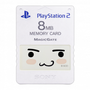 Карта Пам'яті Sony PlayStation 2 SCPH-10020 Doko Demo Issyo Everywhere Together Limited Edition 8MB White Б/У - Retromagaz