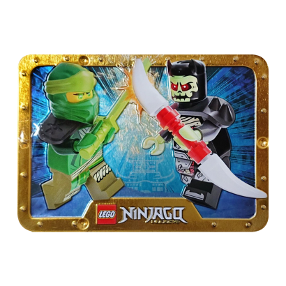 Конструктор Lego Metal Box Lloyd vs. Bone Warrior Ninjago 112325 njo0791 njo0727 Новый - Retromagaz
