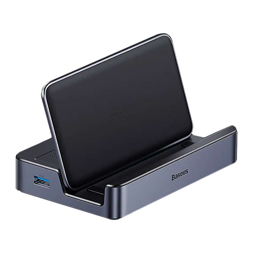 Док-Станція Baseus Steam Deck Dock Dark Grey Новий - Retromagaz