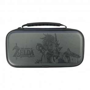Чехол Твердый Nintendo Switch OLED Model Lite Deluxe Zelda Breath of The Wild Link Travel Case Grey Новый