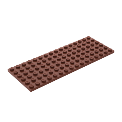 Пластина Lego Обычная 6 x 16 3027 4539113 6132734 Reddish Brown Б/У - Retromagaz