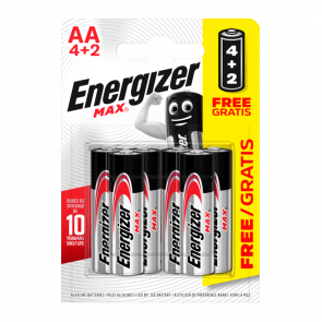 Батарейка Energizer MAX AA 6шт. Black Новый