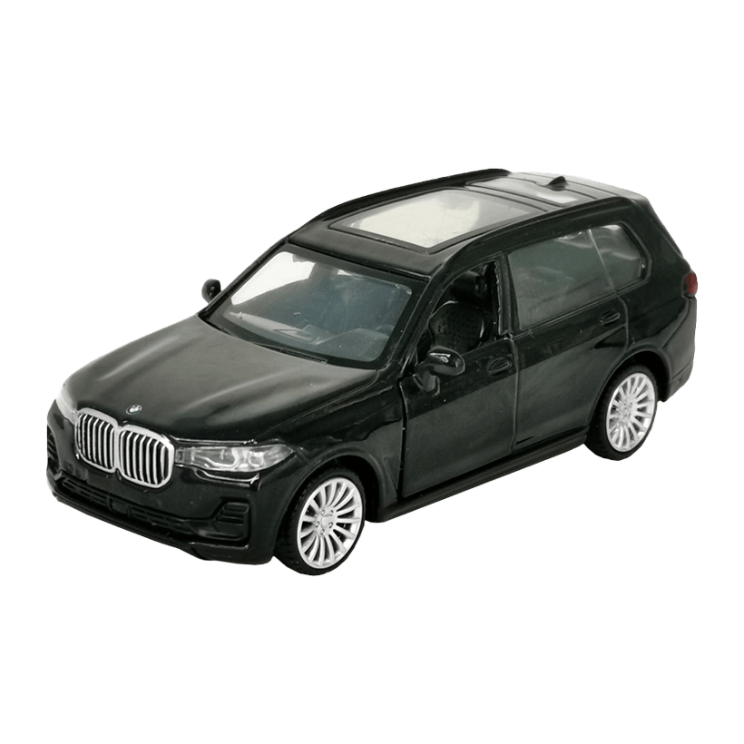 Машинка Автопром BMW X7 1:43 Black - Retromagaz
