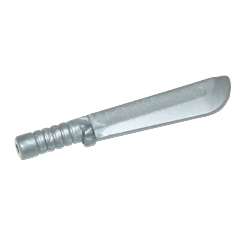 Оружие 4шт Lego Меч Machete 29109 6177418 Flat Silver Б/У - Retromagaz