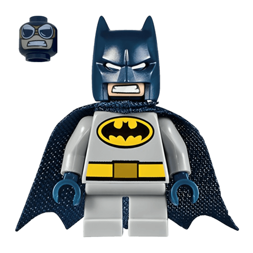 Фигурка Lego DC Batman Short Legs Dark Blue Cape Super Heroes sh0356 Б/У - Retromagaz
