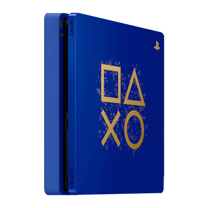 Консоль Sony PlayStation 4 Slim Days of Play Limited Edition 1TB Blue Без Геймпада Б/У - Retromagaz