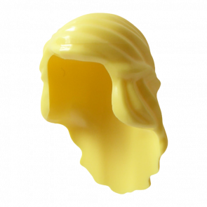 Волосся Lego Другое Female Mid-Length with Braid Around Sides Другое 59363 4550924 Bright Light Yellow Б/У - Retromagaz