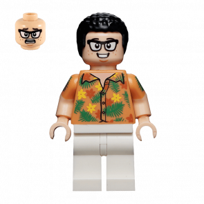 Фігурка Lego Jurassic World Danny Nedermeyer Flower Shirt Films jw053 Б/У