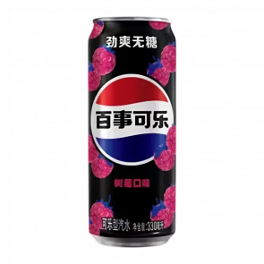 Напиток Pepsi Азійська Raspberry Zero Sugar 330ml - Retromagaz
