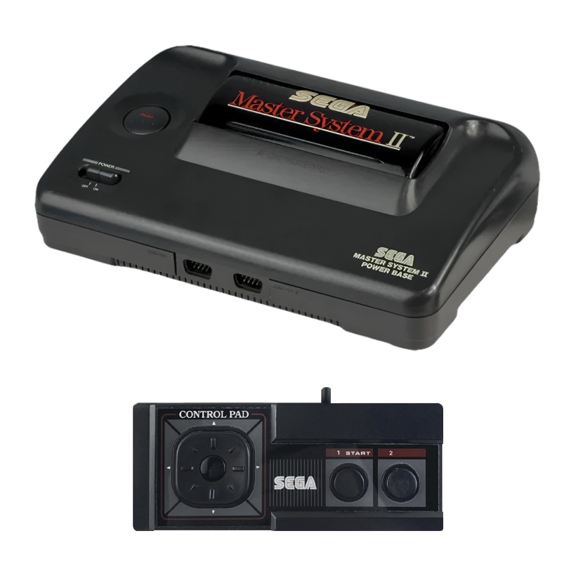 Набор Консоль Sega Master System 2 3006-05 Black Б/У  + Геймпад Проводной - Retromagaz