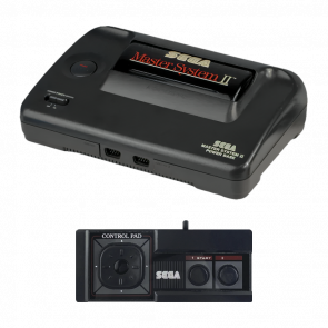 Набір Консоль Sega Master System 2 3006-05 Black Б/У  + Геймпад Дротовий - Retromagaz