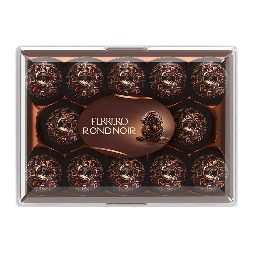 Конфеты Ferrero Rocher Rondnoir 138g - Retromagaz