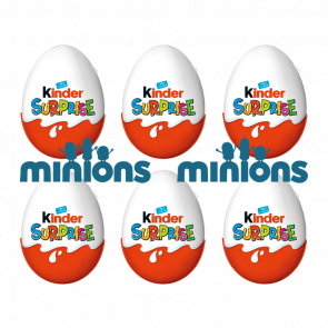 Набір Шоколадне Яйце Kinder Surprise Minions 20g 6шт