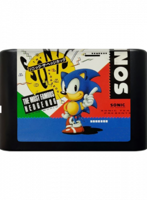 Гра RMC Mega Drive Sonic the Hedgehog Англійська Версія Новий - Retromagaz