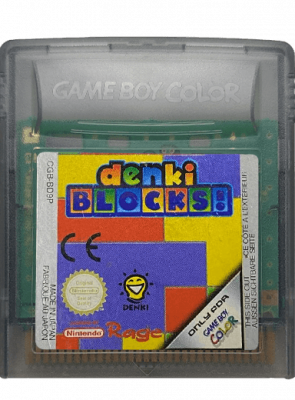 Гра Nintendo Game Boy Color Denki Blocks! Англійська Версія Тільки Картридж Б/У - Retromagaz