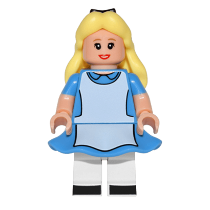 Фигурка Lego Alice Cartoons Disney dis007 1 Б/У - Retromagaz