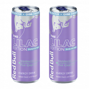 Набор Напиток Энергетический 2шт Red Bull Lilac Edition Sugar Free 250ml Набор Напиток Энергетический 2шт Red Bull Lilac Edition Sugar Free 250ml - Retromagaz