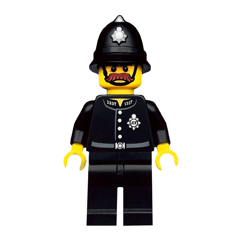 Фігурка Lego Series 11 Constable Collectible Minifigures col177 Б/У - Retromagaz