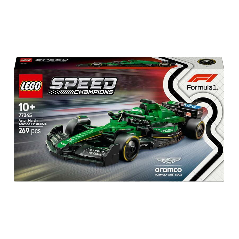 Конструктор Lego Автомобіль для Перегонів Aston Martin Aramco F1 AMR24 Speed Champions 77245 Новий - Retromagaz