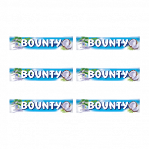 Набор Батончик Bounty с Мякотью Кокоса в Молочном Шоколаде 57g 6шт