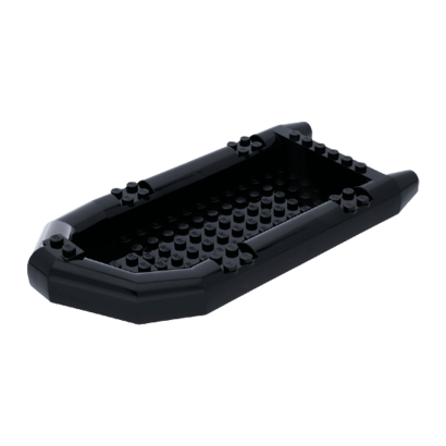 Для Судна Lego Rubber Raft Large Основа 62812 4579149 6139318 Black Б/У - Retromagaz