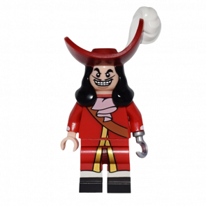 Фигурка Lego Disney Captain Hook Cartoons dis016 Б/У